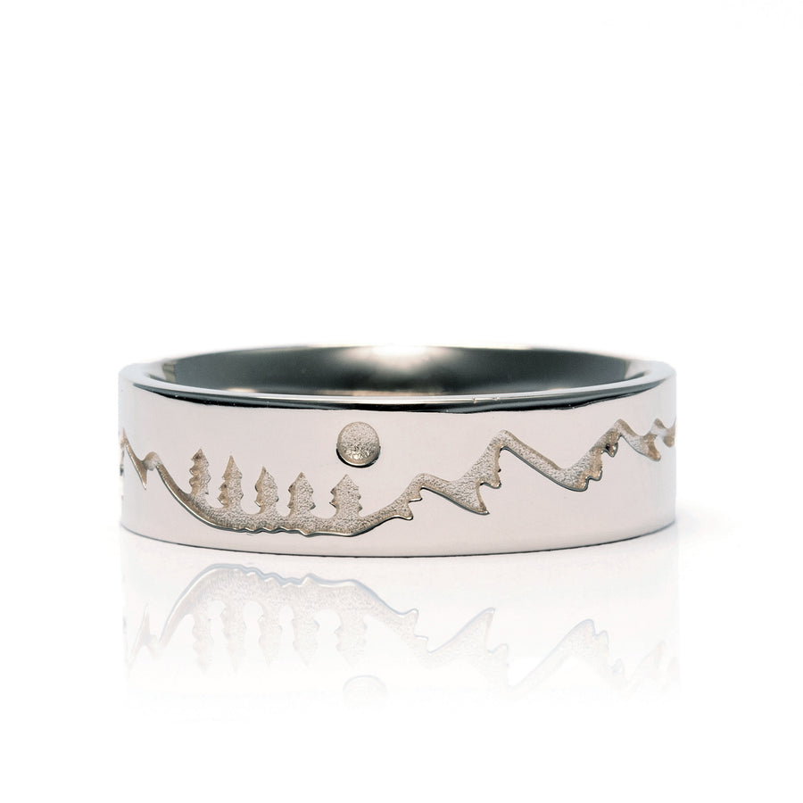 The Wilderness Ring - 14K White Gold