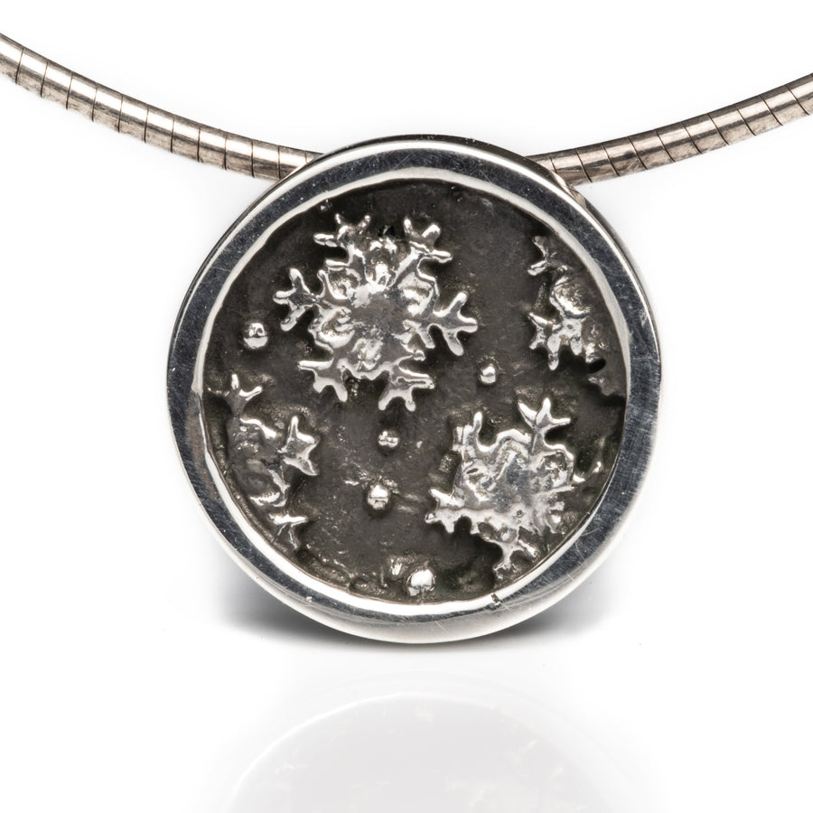 Round Snowflake Pendant